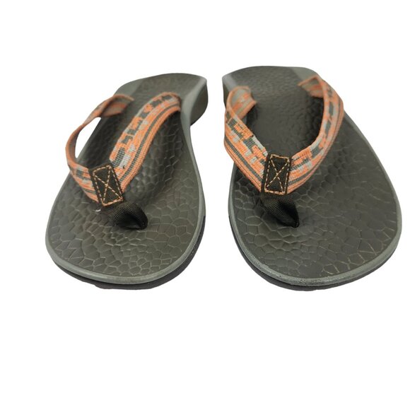Chaco Ecofit Women Size 9 Flip Flops Comfortable Durable Sandals Textured Sole - Picture 2 of 11